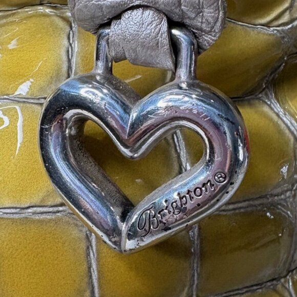 Brighton Jane Pale Gold Shoulder Bag with Silver Hardware - Picture 7 of 16